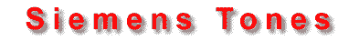Siemens Ring Tones